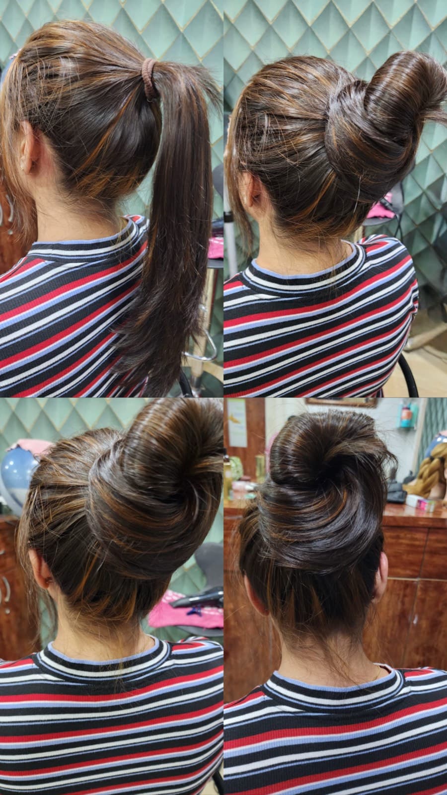 Creative Party Hairstyle