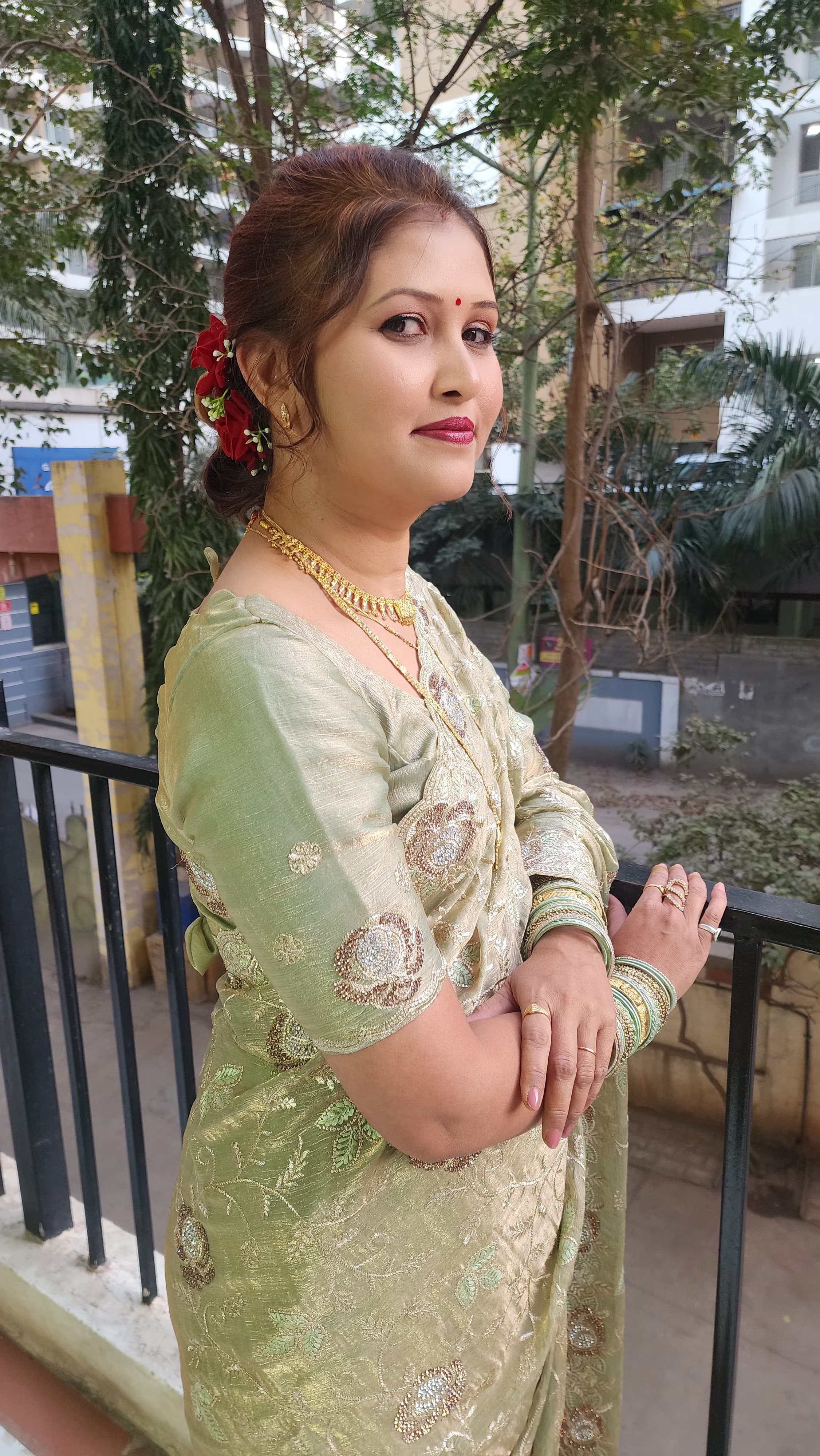 South Indian Bridal Look
