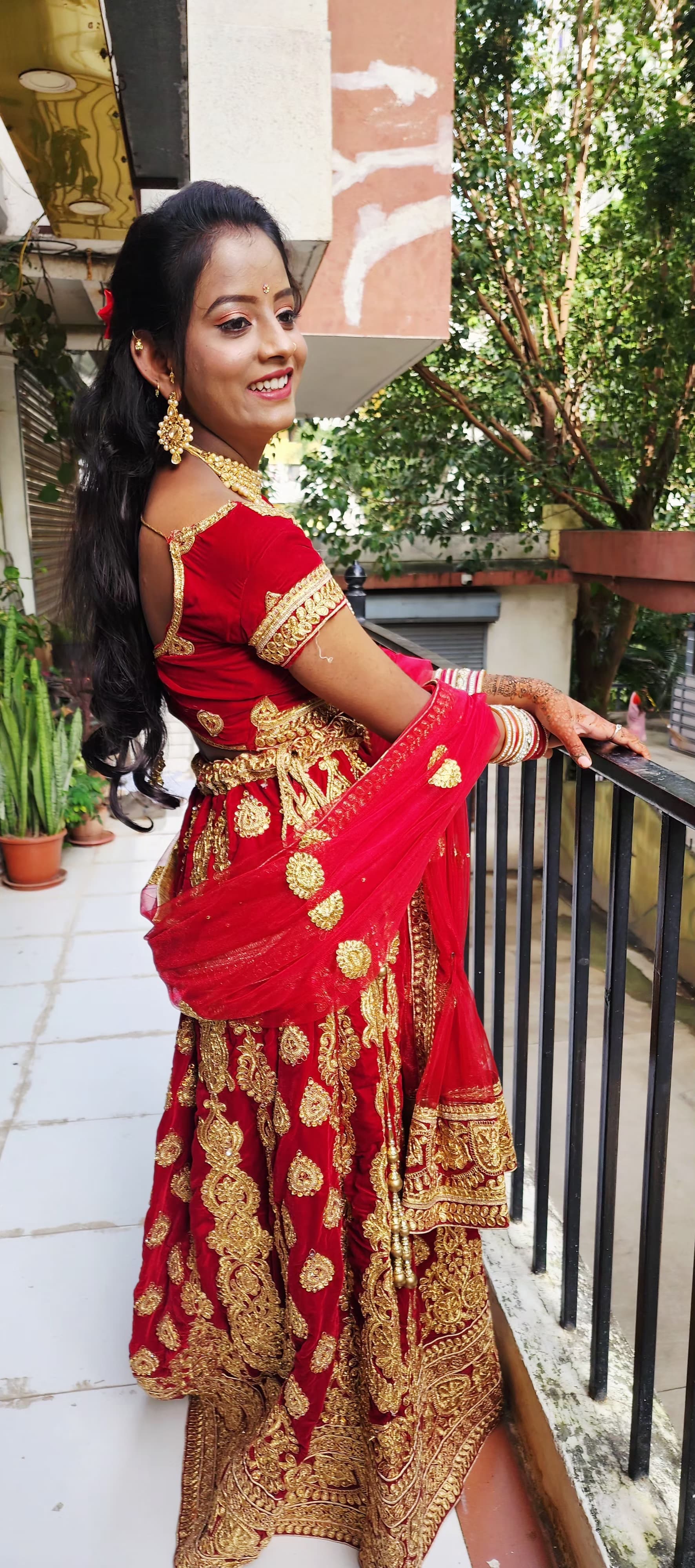 Sangeet Night Glam Look