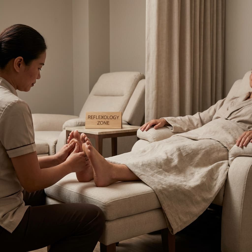 Foot Reflexology Treatment